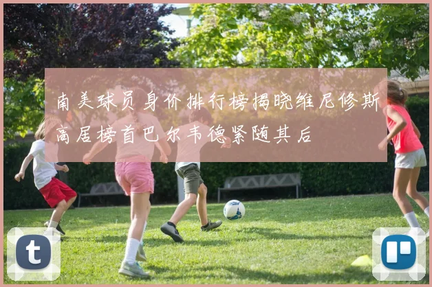 南美球员身价排行榜揭晓维尼修斯高居榜首巴尔韦德紧随其后